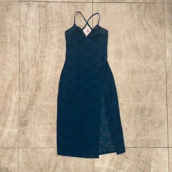 NWT Blue Lace Dress from Savage X Fenty - Picture 5 of 5